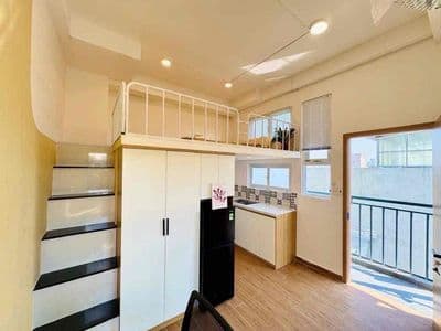 Duplex full nt máy giặt riêng bancol ngay cầu sắt nguyễn thái sơn