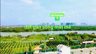 Lỗ 500Triệu Bán 52m2 Đất 3 mặt Giáp Sông, Đường Long Thuận Giá 2,5 Tỷ