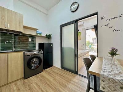 Layout 1 phòng ngủ bancol nội thất khu sân bay tân sơn nhất