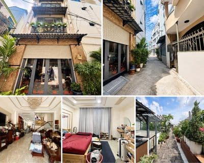 Bán nhà hxh ngay chợ cây quéo-5,25x16 vuông a4-70m2-4 tầng-10 tỷ tl