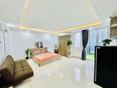 Studio ban công 40m² Full NT - Lê Văn Duyệt gần Chợ Bà Chiểu tiện Q1