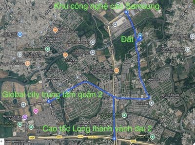 Cần tiền bán gấp đất vị trí đẹp Samsung Village gần trung tâm quận 2
