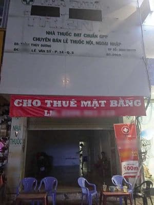 Cho Thuê Mặt Bằng Đường Lê Văn Sỹ, Quận 3