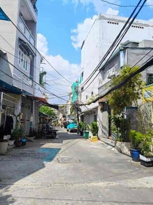 Nhà Bán (Q8) Dương Bá Trạc, Đỗ Cửa, 43m2, Cho Thuê Dòng Tiền.