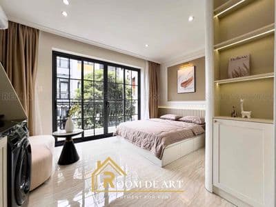 Studio ban công 30m2 - cách đh kinh tế tp.hcm 5 phút chạy xe