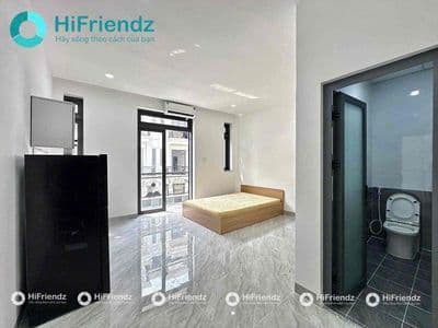 Căn hộ mới keng - ban công - máy giặt riêng ngay cvpm -đh fpt-tô ký