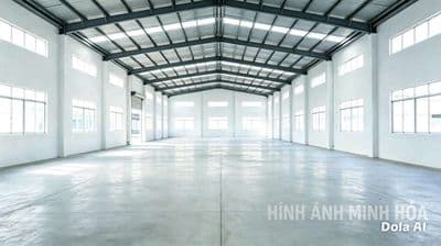 Kho/xưởng mặt tiền 15x50m – 750m² – nhận 2/9 – 40tr/tháng
