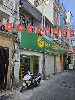 Nhà căn góc Hẻm xe hơi, 1 trệt 1 lầu, tiện kinh doanh