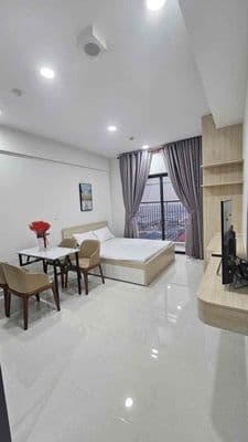 cho thuê căn hộ chung cư Studio full nội thất , nhà mới sạch sẽ
