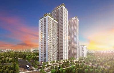 Cho thuê căn hộ the western capital – 97m² – 3pn –hướng đông nam