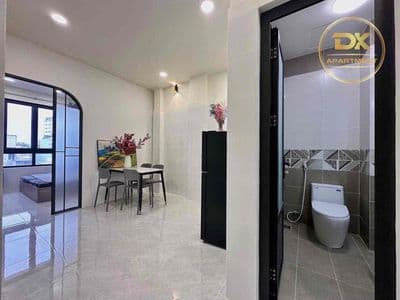 Cho thuê căn hộ 1pn full nội thất máy giặt riêng gần đh văn lang