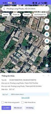 Nền đất 1/ đường 8 cách chợ 250m - 2.5 tỷ/53.7m2