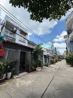 4x16, nhà có 1 lầu khu Gò Xoài, giáp Lô tư