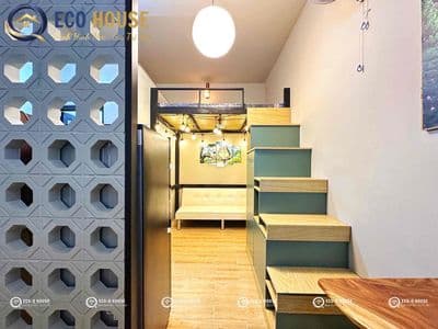 Studio full nội thất cửa sổ trời nhà mới có gu