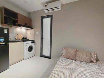 Căn hộ Studio - Nơ Trang Long - full nội thất, thiết kế hiện đại