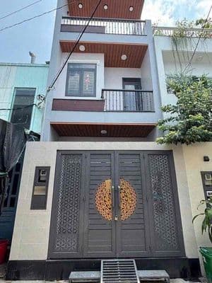 Hẻm 6m Thông Tô Hiệu, 2 Lầu, 4 x 16m, 3 Phòng Ngủ, 3 wc, Sân Thượng