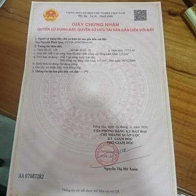 bán nhà mặt tiền xuân bắc đồng nai , cây xăng suối nho đi vào