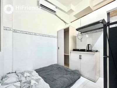 Cho thuê Studio cửa sổ_Full Nt_Thang máy_Hẻm xe hơi sát Bách Khoa