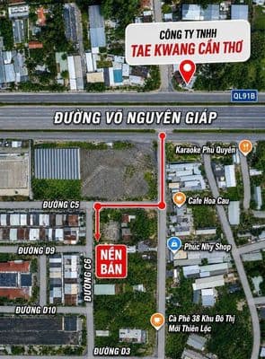 Nền 426m2 - khu dân cư thiên lộc