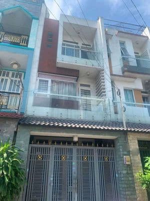 Nhà 1 trệt 2 lầu sân thượng đường liên khu 5_6BHH B bình tân