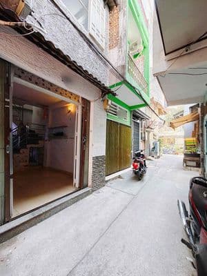bán nhà 4 tầng khu dân cư gần đường hẻm rộng thông thoáng