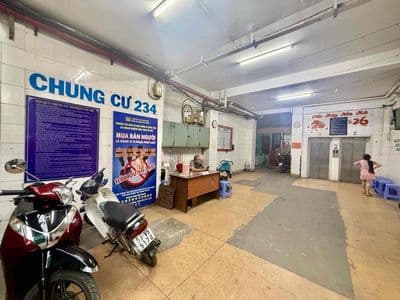 Chỉ 3 tỷ - 60m² - 2pn/2wc - full nội thất - chung cư 234 phan văn trị