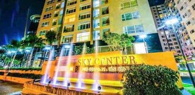 Cho thuê sky center 80m2 2pn 2wc full chỉ 16 triệu/ tháng