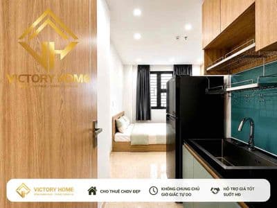 Căn hộ studio cửa sổ trời - gần quận 1 - cách đại học vlu 10p