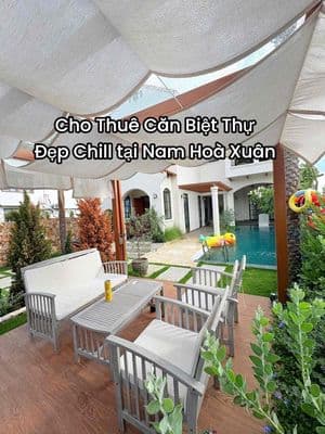 biệt thự Nam Hoà Xuân 4 mặt là gió mát