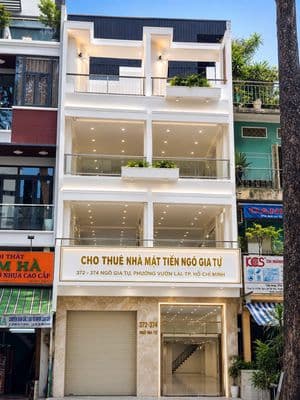 Mặt tiền ngô gia tự q10 – 8x16m nở hậu 12m – 3 lầu – spa, nha khoa