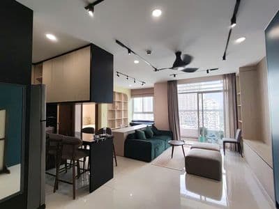 Cho thuê grand riverside 2pn2wc 80m² full nội thất giá 18 triệu