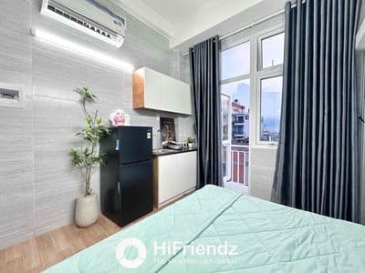 Cho thuê studio full nt - bancol_thang máy_gần bốn xã_đh văn hiến