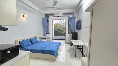 Chdv ban công siêu rộng + nguyễn đình chiểu quận 3 + máy giắt riêng