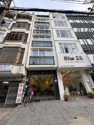 Nguyên Căn MT Chu Văn An - 4 x 22m. 6 Tầng TM