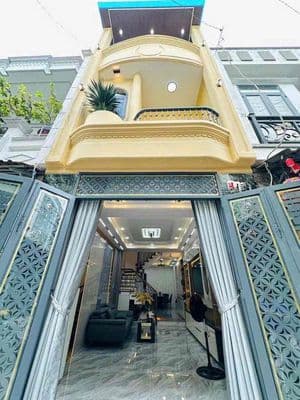 Hẻm 6m Kênh Tân Hoá & Trịnh Đình Trọng , 3 Tấm, 4 x 16m, 4 Phòng, 4 wc