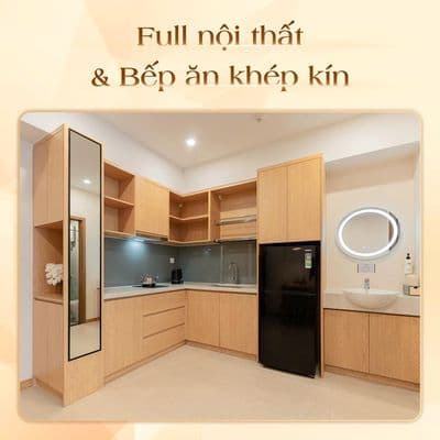 Căn hộ dịch vụ cao cấp – full nội thất – cho thuê dài hạn - metro