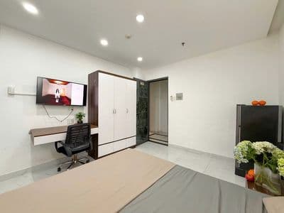 Studio full nt ngay cầu bông-chợ bà chiễu-đh hồng bàng, kinh tế