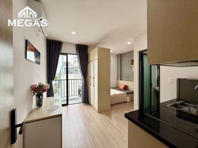Căn hộ mới xây full nt 100% gần đại học công thương - đại học văn hiến