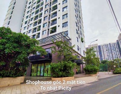 Cho thuê chính chủ hỗ trợ giãn thanh toán • shophouse góc 2mt picity