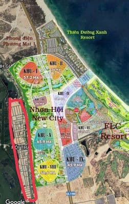 Bán DN tại Khu đô thị mới Nhơn Hội New City, 1,75 tỷ, 82m2