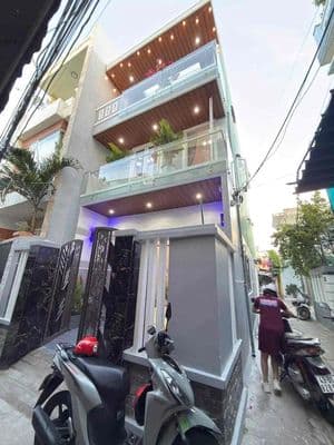 Nhà mới 3 tầng kiệt cù chính lan cách đường 30m