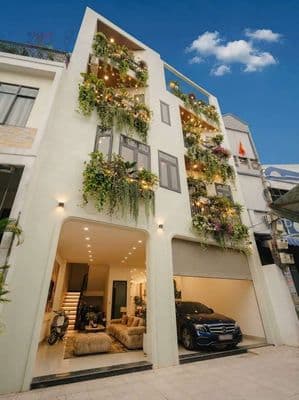 Cho thuê nhà 4 tầng: lê đình lý - 3 phòng ngủ - đủ nội thất cao cấp