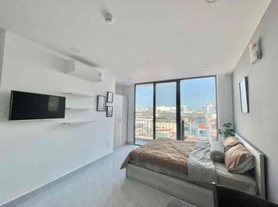 Studio ban công siêu sang thiết kế luxury nằm ngay đại học Văn Lang