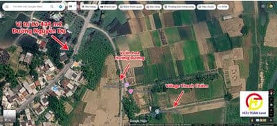 Bán lô đất hơn 400m2; mặt tiền đường Nguyễn Hoàng - Điện Minh