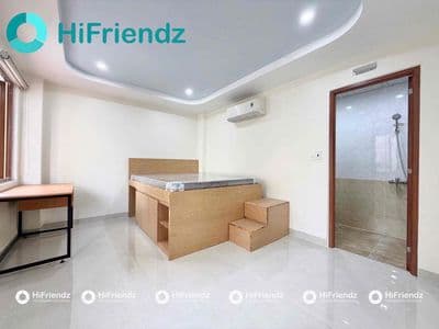 Cho Thuê Căn Hộ Dịch Vụ Mới 100% Cửa Sổ Thoáng Ngay Ngã Tư Bốn Xã
