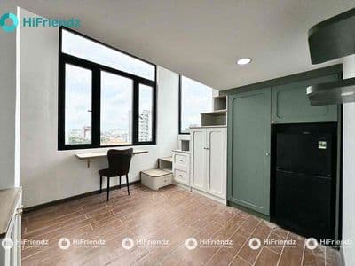 Duplex cửa sổ trời siêu thoáng full nội thất ngay vlu cs3 5p đi xe