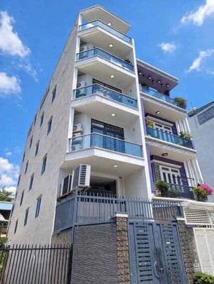 Bán căn hộ dịch vụ mặt tiền đường số có tầng hầm