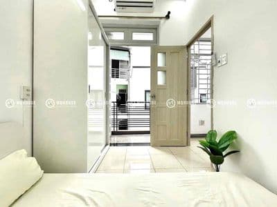 Chdv 2 phòng ngủ ban công máy giặt riêng - khu bàu cát
