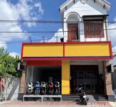 Nhà lầu mặt tiền buôn bán gần Go dĩ an
