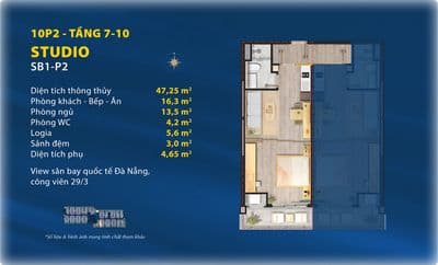 Bán căn studio ttc palaza – giá rẻ nhất thị trường